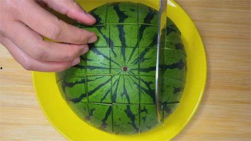 怎样切瓜直接吃